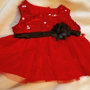 Build a Bear Red Dress